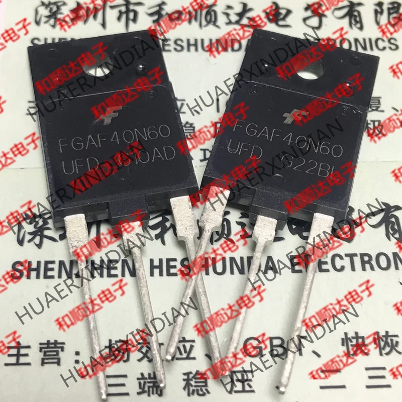10PCS/LOT New and original FGAF40N60UFD TO-3PF 600V 40A