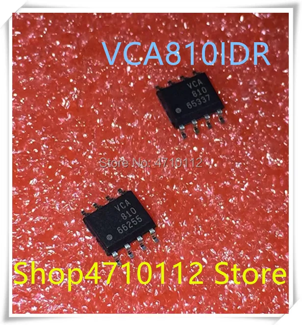 Новинка, 5 шт./лот VCA810IDR VCA810AIDR VCA810 лапками углублением SOP-8 IC