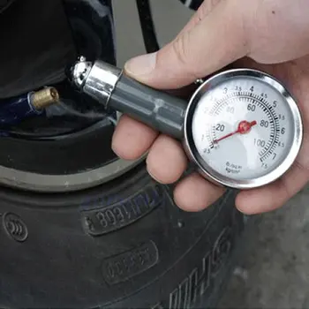 

Mini Convenient Car Dial Tire Gauge Meter Precision Pressure Tyre Measure Metal E7CA