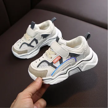 

Fashion Spring Autumn Kids Casual Sports Shoes Children Boys Girls Soft Bottom Non-slip Sneakers