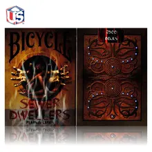 Велосипед канализационные обитатели колода игральных карт Размер покера USPCC пользовательские ограниченное издание волшебные карты фокусы реквизит для мага