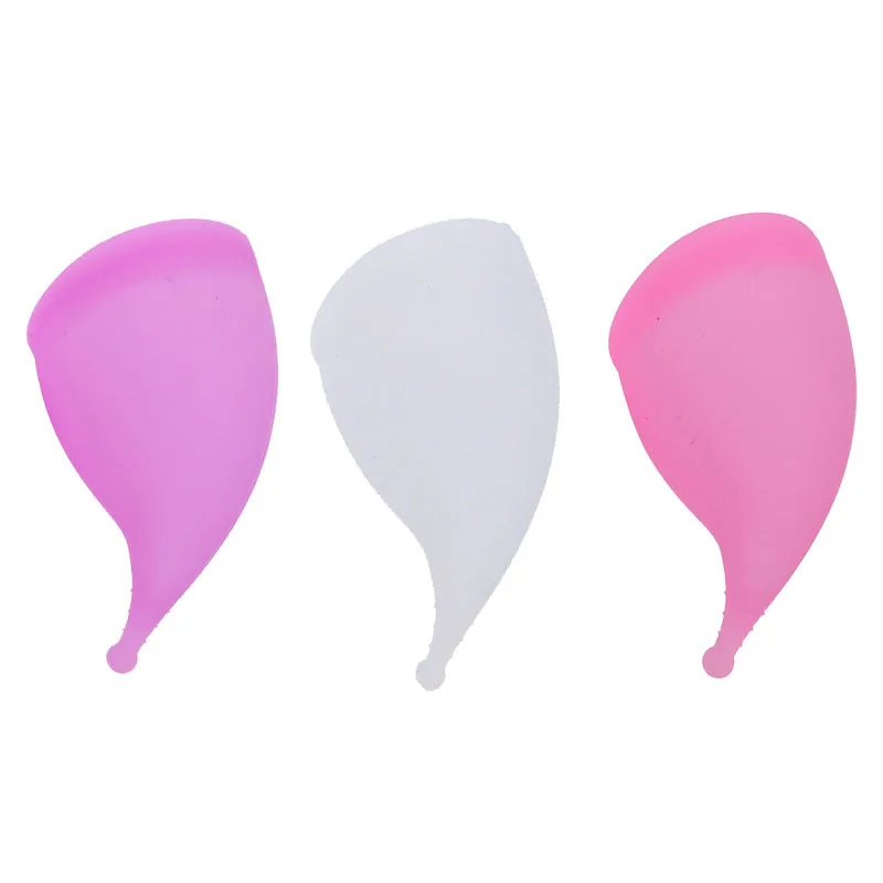 Medical Grade Silicone Menstrual Cup Reusable Soft Cup menstrual Lady Cup Period  Coppetta Mestruale Coupe Vagina Care Health