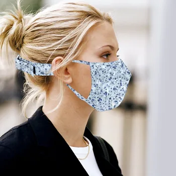 

Fashion Breathable Facial Mask Dust proof Face Shield Washable Mouth Mask Cloth Face Mask Reusable mondmasker
