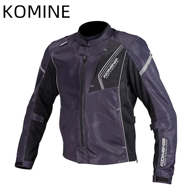KOMINE японская оригинальная мотоциклетная куртка дышащая мотоциклетная полная защитная Экипировка Броня лето