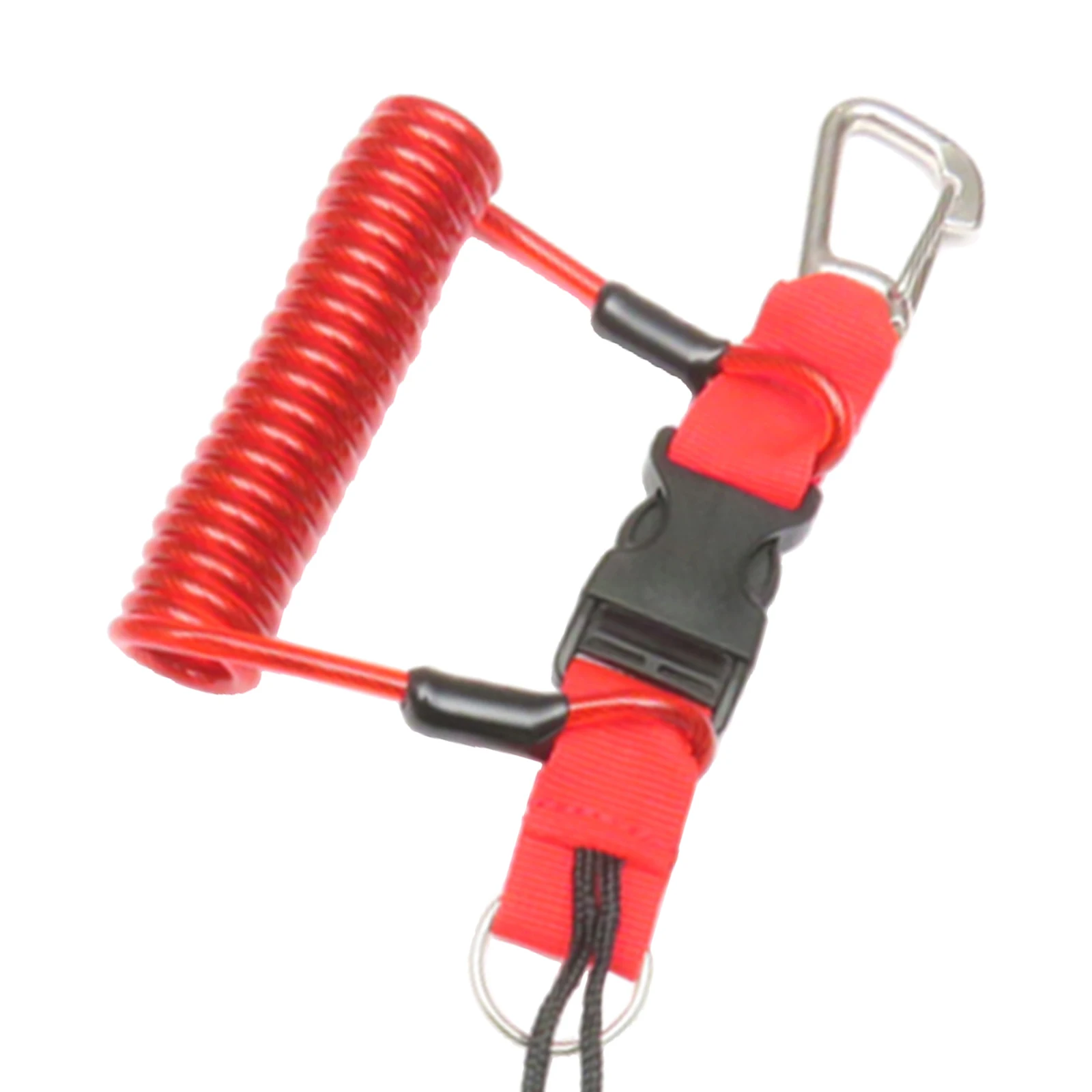 Scuba Dive Coil Camera Lanyard for Underwater Camera Housing Flashlight Quick Release Buckle Diver Spiral Webbing Parts 5