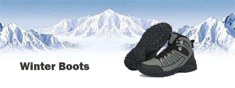 Зимние ботинки; противоскользящая походная обувь; мужские уличные горные кроссовки; спортивная обувь из плюша; женские походные ботинки; теплые зимние кроссовки