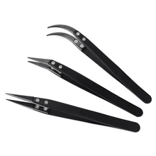 Горячая xd-черный керамический Пинцет плоскогубцы для изоляции Пинцет из нержавеющей стали термостойкий многофункциональный бытовой ручной инструмент