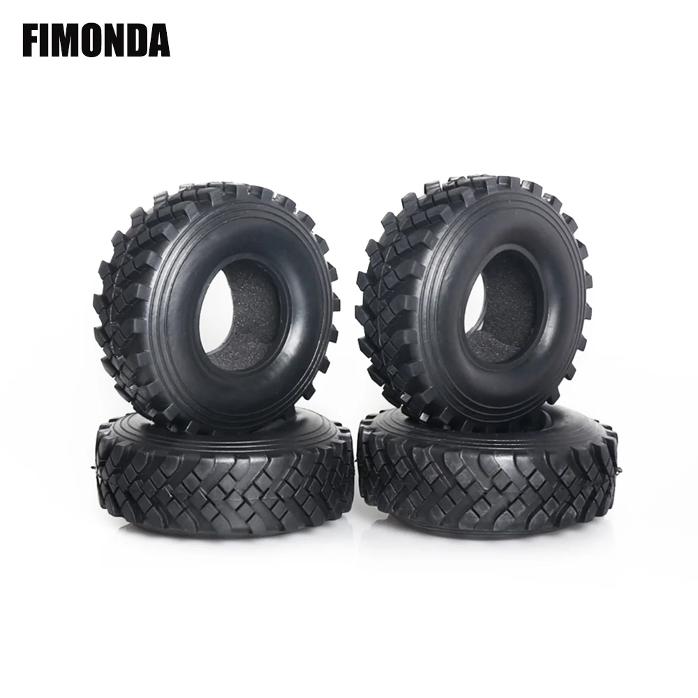 4pcs-2-2inch-128-45mm-Rubber-Tires-Wheel-Tyres-for-1-10-RC-Crawler-Car ...