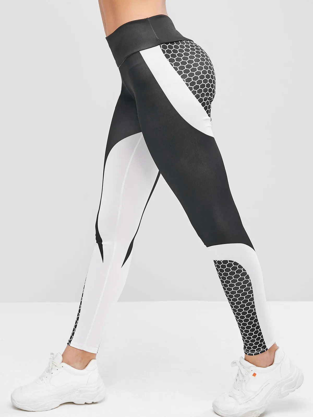 two tone gym leggings