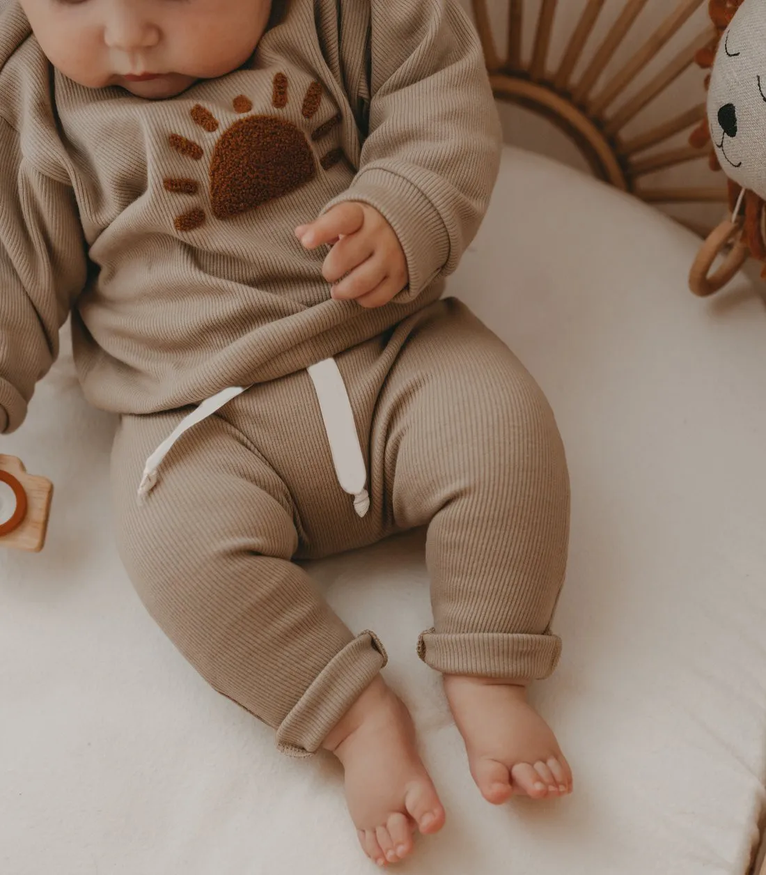 Conjuntos de roupas do bebê da criança para o bebê infantil meninos roupas conjunto arco íris pulôver + calças 2 pçs roupa dos miúdos traje 2022 primavera outfit|Conjuntos de roupas| - AliExpress