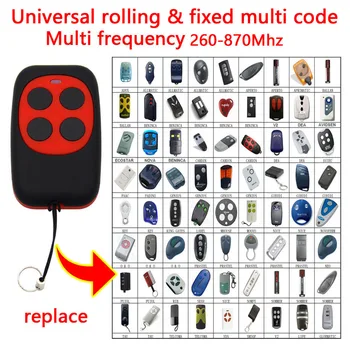 

Multi frequency 260mhz~870mhz universal multi code gate garage door remote control duplicator DOORHAN remote control