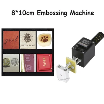 

8*10cm Hot stamping machine, leather cake brand machine, woodworking embossing machine IPPC Branding Adjustable Temperature