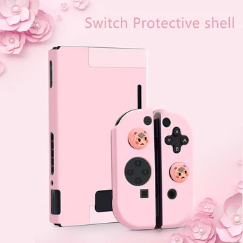 

Waterproof Hard Case For Nintendo Switch Game Console Pastel Housing Shell Pink Purple Protective Skin Joy Con Cover Replacement