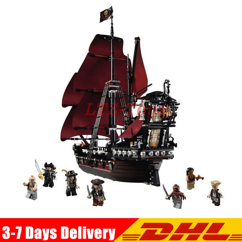 

1151pcs Queen Anne's Revenge Pirates of The Caribbean Building Blocks Set Bricks Compatible 16009 4195
