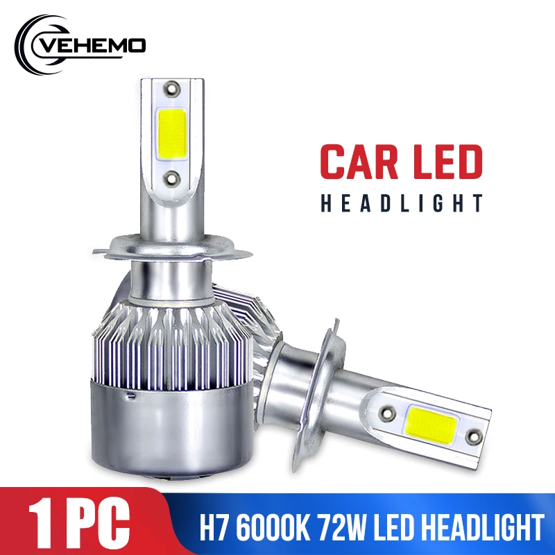 

Car Led Headlight LED Fog Light High Power LED Headlight Bulbs Auto H7 COB Super Bright