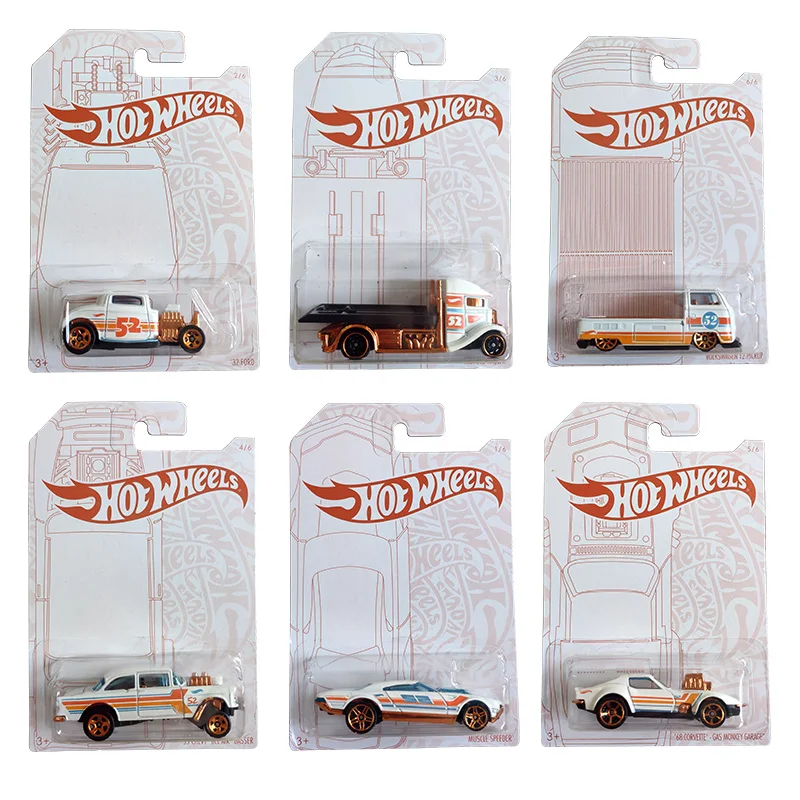 White Gold Car 1:64 Diecast Model Car 