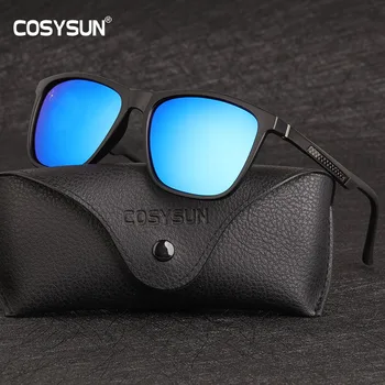 

Classic Sunglasses Men Polarized Square Sunglass Male Driving Sunglasses Ultralight TR90 Brand Designer Eyewear Accessories UV40