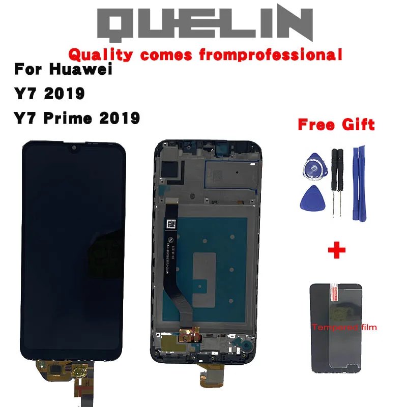 Оригинальное качество ЖК-дисплей для huawei Y7 2019 prime DUB-LX3 DUB-L23 DUB-LX1 Дисплей Сенсорный