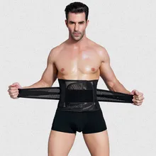 Waist Belt for Men Male New Abdomen Fat Burning Girdle Belly Body Sculpting Shaper corset Cummerbund Tummy Slimming Belt