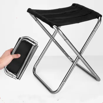 

Outdoor Camping Chair Oxford Cloth Portable Folding Camping Chair Seat for Fishing Festival Picnic BBQ Beach Stool pf101903