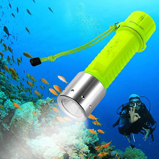 1100 Люмен CREE XM L2 подводный дайвинг фонарик Водонепроницаемый Подводный фонарь