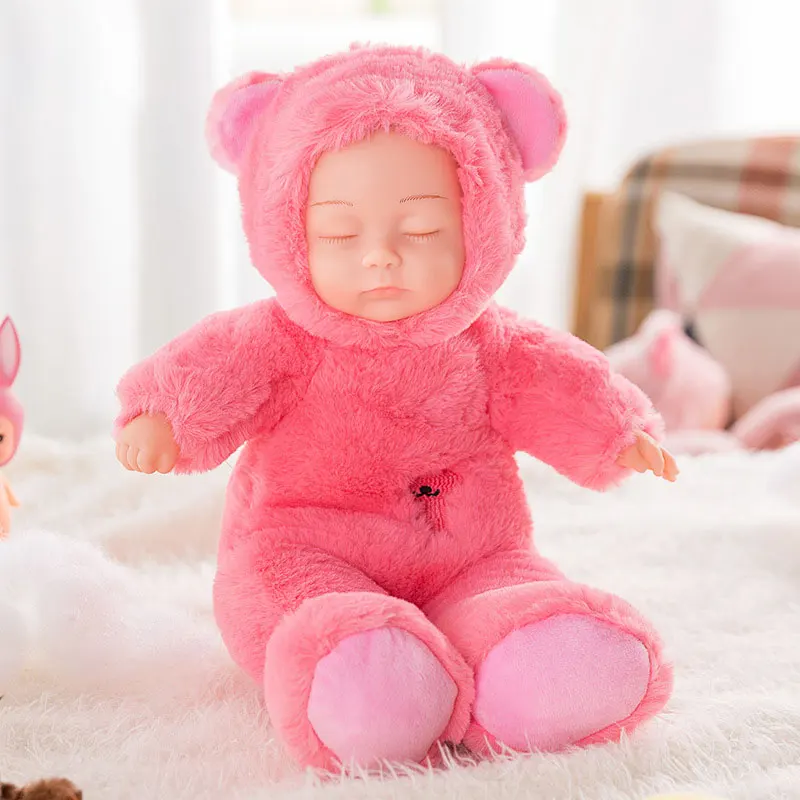 Cute-38CM-Simulated-Babies-Sleeping-Dolls-Rabbit-The-material-of-pp-cotton-Children-Toys-Birthday-Gift(12)