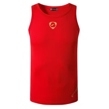 Jeansian, спортивные майки, топы, майки без рукавов, рубашки для бега, Grym, тренировки, фитнеса, тонкие, компрессионные, LSL3306, красные