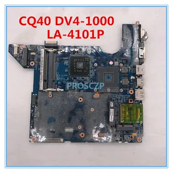 

Free shipping for CQ40 CQ45 DV4 Laptop motherboard JAL50 LA-4101P G45 4GB 478 GL40 DDR2 100% working well