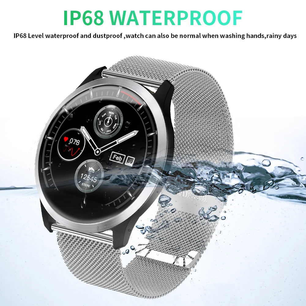 LEMFO reloj inteligente Z03 2019 para Android e IOS, reloj inteligente  deportivo resistente al agua, con control del ritmo cardíaco y de la  presión sanguínea, PCG + ECG IP68|Relojes inteligentes| - AliExpress