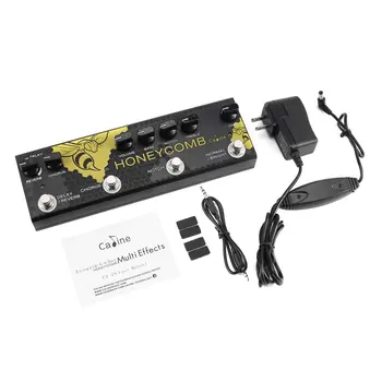 

Wooden Guitar Effects Pedal Bass Vacuum Tube Headphone Amplifier For Guitar Pure Analog Flanger Effect