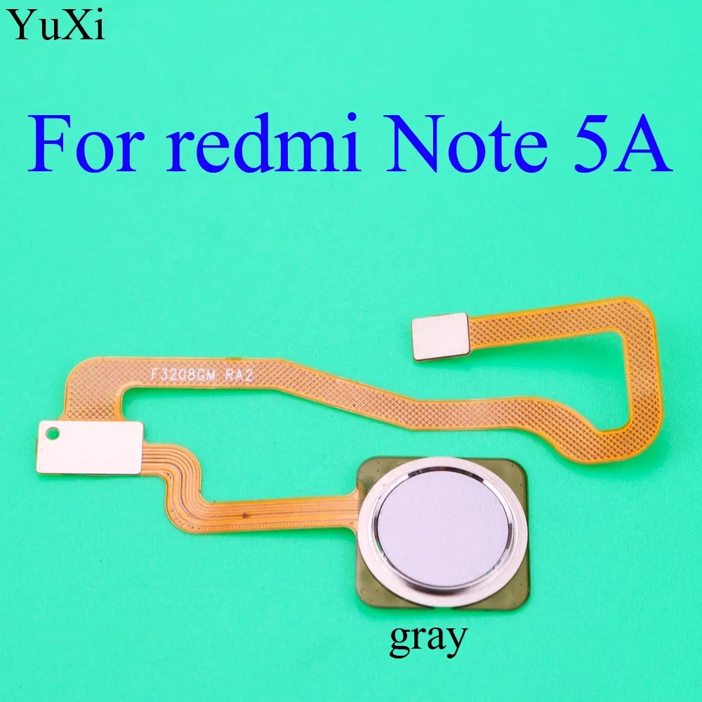 Для Xiaomi Redmi Примечание 5A Prime/Y1 сканер отпечатков пальцев гибкий кабель сенсорный сенсор ID Главная Кнопка возврата ленты Flex Ремонт Запчасти