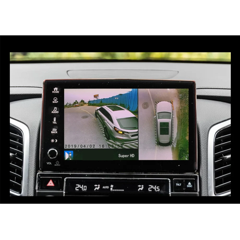 Система наблюдения Smartour 3D HD с объемным обзором автомобильные камеры панорамным