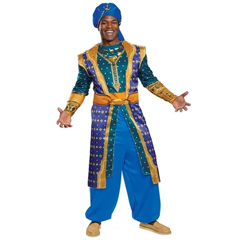 

Mens Deluxe Aladdin Live Action Genie Costume
