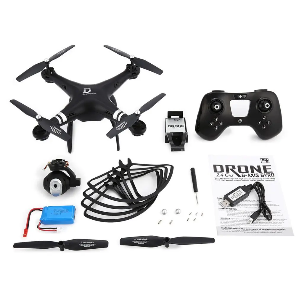 X8 RC Drone with Camera 2.4G 0.3MP FPV RC Quadcopter Drone RC Quadcopter Drone Altitude Hold Headless Mode 3D-Flip Long Flight