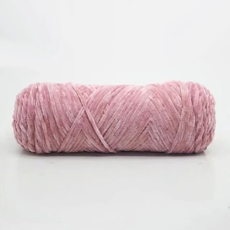 Velvet Yarn Soft Protein Cashmere Yarn Silk Wool Baby Yarn Crochet Knitting Yarn Cotton Baby Wool Diy Sweater - Color: 5