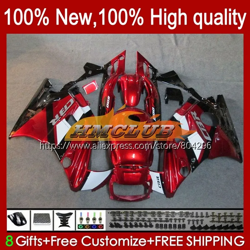 Корпус + майка для HONDA CBR600FS CBR600F3 95 96 97 98 23No.37 CBR 600 винно-красного цвета Горячая CC FS