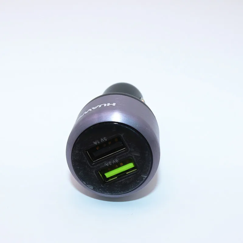 Оригинальное автомобильное зарядное устройство huawei Supercharge CP31 9V 2A 18W Max Dual USB с кабелем для передачи данных 2A type C