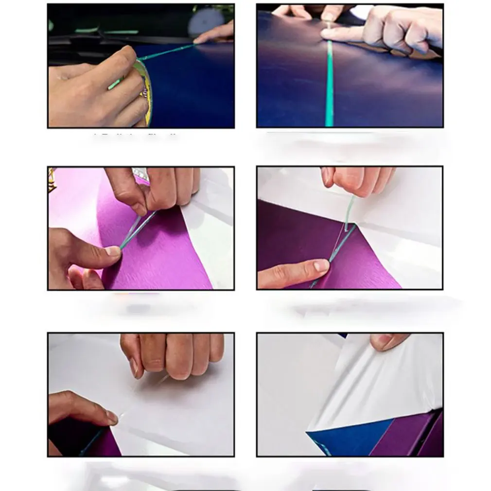 5/10/50 M Vinyl Wrap Car Stickers Knifeless Tape Design Line Car Film Wrapping Cutting Tape Knife Car Styling Tool Accessories