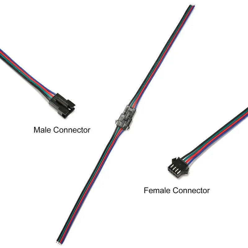 Комплект коннекторов JST комплект из 10 соединителей луженой меди 22AWG со штекером