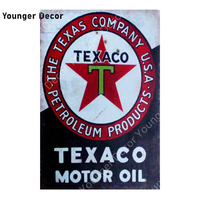 Gilmore бензиновый Декор Esso Castrol Texaco Rocket Motor Oil винтажный металлический постер для паба бара гаража табличка Ретро жестяная вывеска YI-089