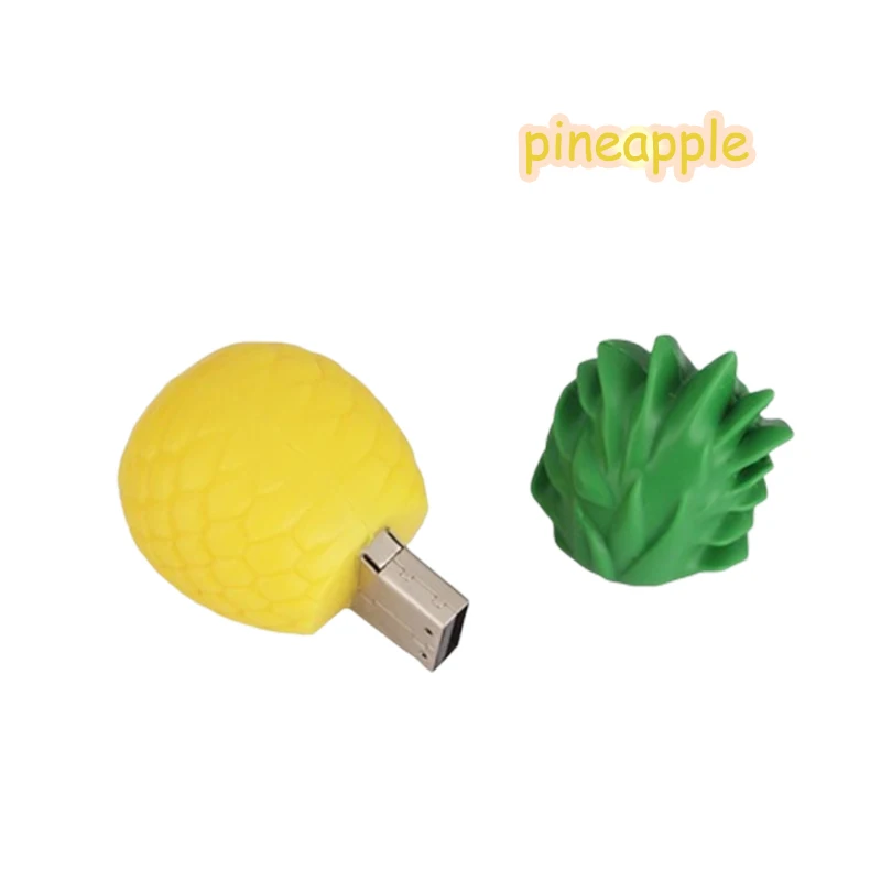 Usb флеш накопитель в виде банана моркови ананаса клубники арбуза фруктов 128 ГБ 64 32