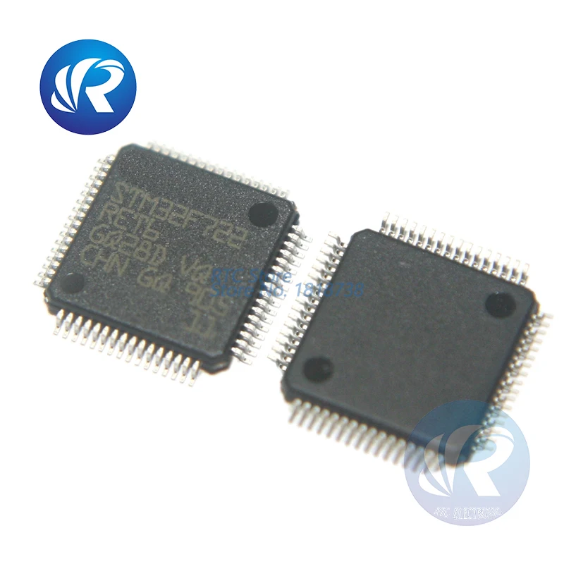 

2PCS STM32F722RET6 LQFP-64 STM32F722RET LQFP64 STM32F722 32F722 New and original