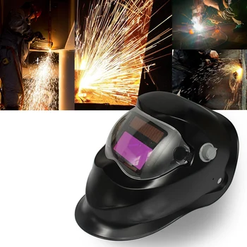 

2018 New Pro Solar Welder Mask Auto-Darkening Welding Helmet Black irregular