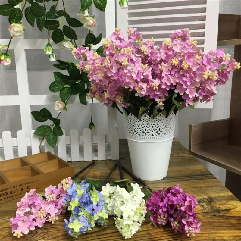 7 шт. поддельные один Жасмин самбак (2 стеблей долларов США/шт) 15 75 &quotДлина