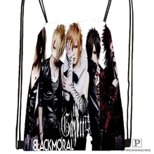 Custom Yruha the Gazette походная сумка на шнурке милый рюкзак для детей(черная спинка) 31x40 см#180531-04-11