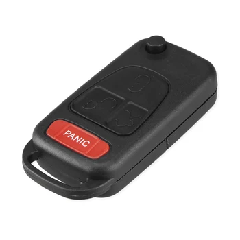 Chiave telecomando per Mercedes Benz SLK E113 UN C E S W168 W124 W202 W203 5 Chiave telecomando per Mercedes Benz SLK E113 UN C E S W168 W124 W202 W203 - KEYYOU 1 2 3 4 BT Chiave Borsette Flip Pieghevole Remote Caso Le Chiavi Della