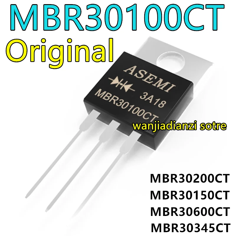 5PCS-In-stock-original-B30100G-MBR30100CT-MBR30200CT-3045-3060-30150 ...