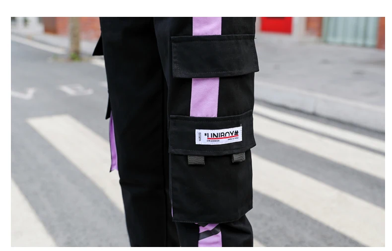 NEW 2020 HOT Women'Pants High Waist pants Big Pockets Cargo pants Baggy Tactical Trouser Loose Streetwear hip hop joggers pants NEW 2020 HOT Women'Pants High Waist pants Big Pockets Cargo pants Baggy Tactical Trouser Loose Streetwear hip hop joggers pants