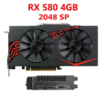 

Used Graphics Cards RX 580 4GB 256Bit GDDR5 for AMD RX 500 series VGA Cards RX580 DisplayPort HDMI DVI Video Card