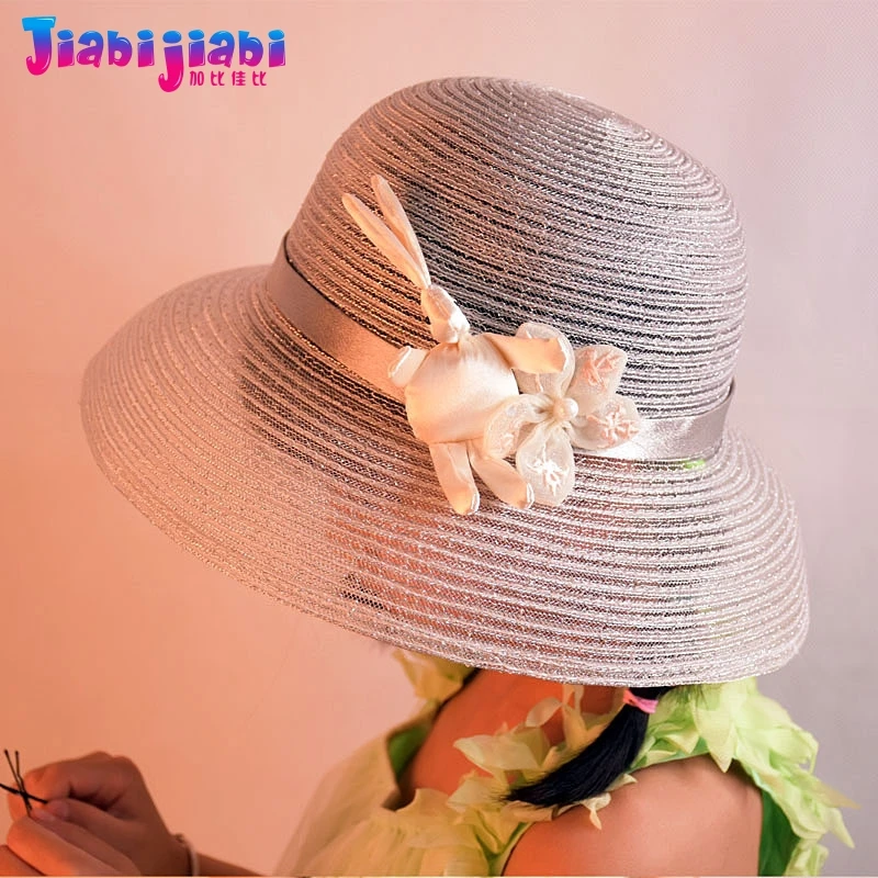 Летние шляпы-ведерки для девочек детская пляжная шляпа принцессы с защитой от